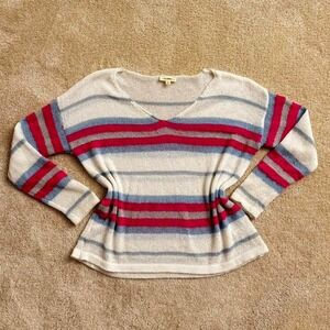 Ee:some Stripped Sweater  Size M